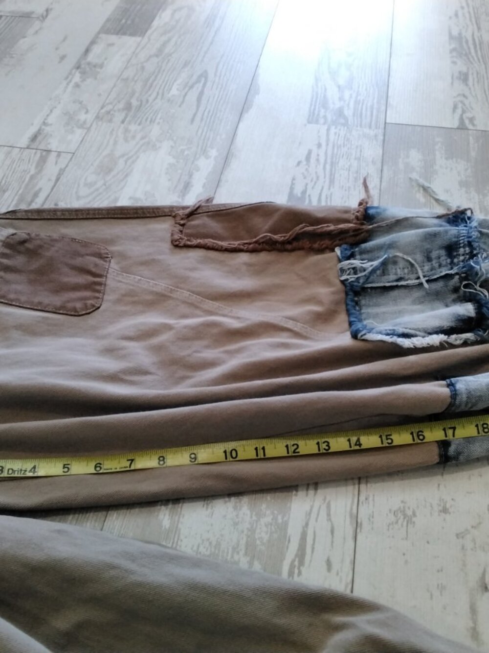 Patchwork Overalls - Picture 6 of 6